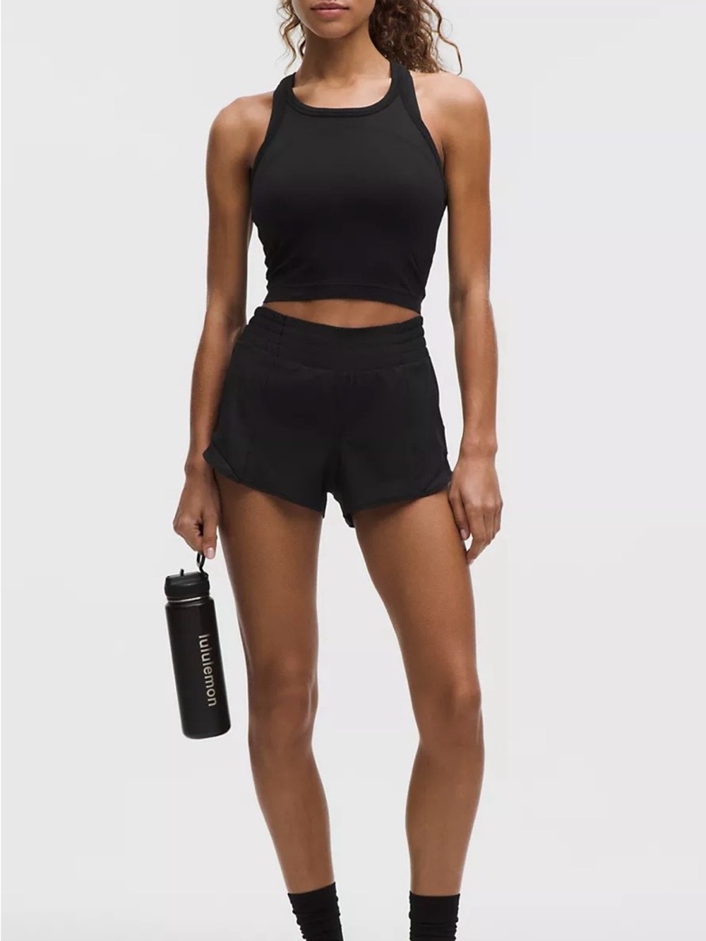 Black Women’s Hotty Hot Shorts - lululemon